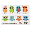 DIY Owl Diamond Painting Stickers Kits For Kids DIY-O016-02-3