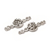 Alloy Connector Charms FIND-H039-02P-B-2