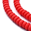 Handmade Polymer Clay Beads Strands X-CLAY-N008-008D-2
