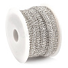 Brass Rhinestone Strass Chains CHC-T006-01D-3