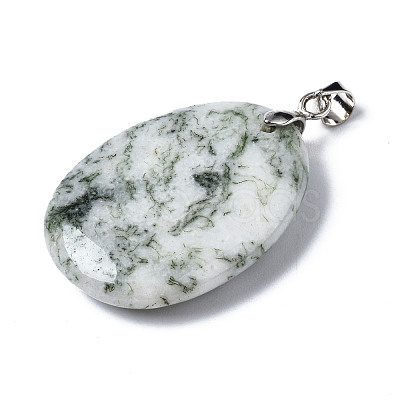 Natural Mixed Stone Pendants G-S299-125-1