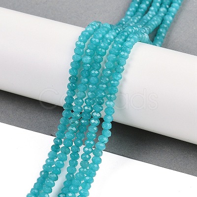 Natural White Jade Beads Strands X-G-Z069-01Q-1