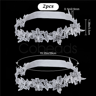 Lace Trim Ribbon DIY-WH0321-53-1