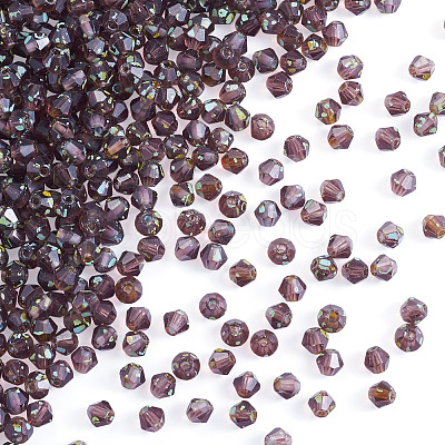 Picasso Baking Paint Glass Seed Beads SEED-TA0001-62J-1
