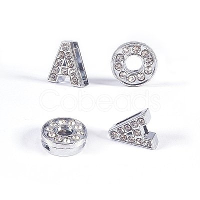 Eco-Friendly Zinc Alloy Slide Charms ALRI-PH0001-01-1