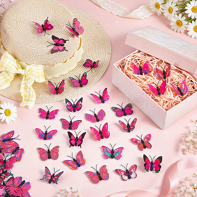 100Pcs PVC Brooches JEWB-UN0001-12A-1