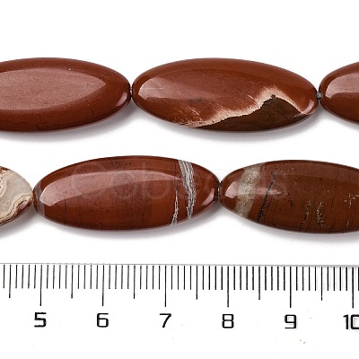 Natural Red Jasper Beads Strands G-B078-E10-01-1