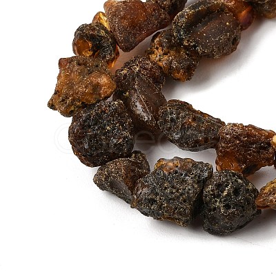 Raw Rough Natural Amber Beads Strands GG-CBAC13F-D01-01-1