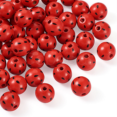 Natural Wooden Beads WOOD-TAC0010-03A-1