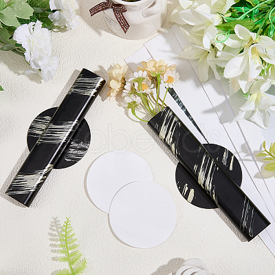 Iron Self Adhesive Flower Vases AJEW-WH20020-431A-1