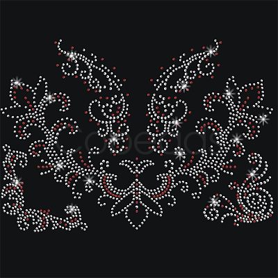 Glass Hotfix Rhinestone DIY-WH0303-043-1