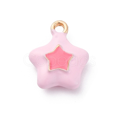 Alloy Enamel Charms ENAM-E362-08A-1