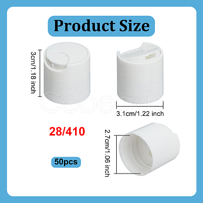 PP Plastic Press Caps AJEW-WH0248-772C-01-1