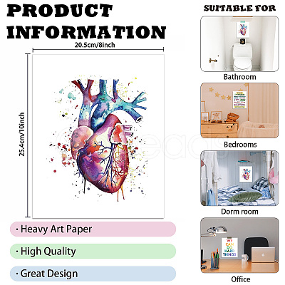 Rectangle with Face Pattern Paper DIY-WH0349-119-007-1
