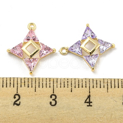 Glass Pendants KK-P258-02G-1