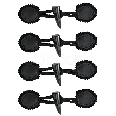 5 Pairs Resin Buttons BUTT-TA0001-48C-1