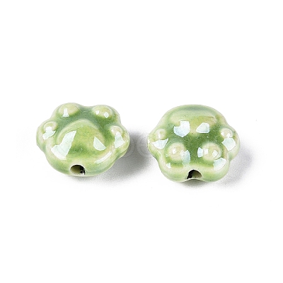 Handmade Porcelain Beads PORC-N012-08F-1