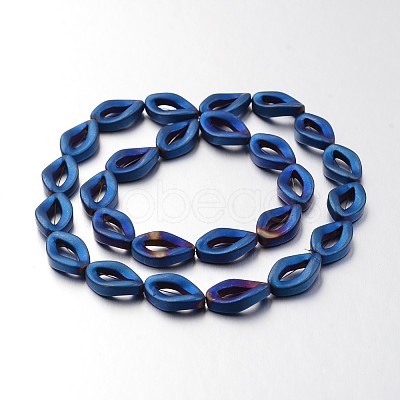 Electroplate Non-magnetic Synthetic Hematite Bead Strands G-F300-54-F05-1