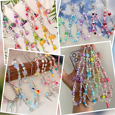 500Pcs Opaque Acrylic Beads OACR-SP0001-41-1
