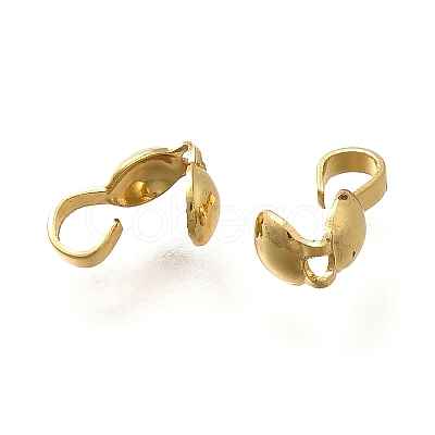 Brass Bead Tips KK-Q043-14G-1