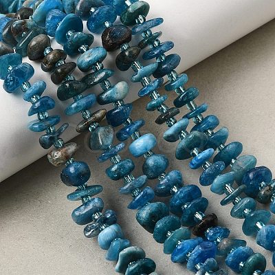 Natural Blue Apatite Beads Strands GG-CBAC13F-E01-01-1