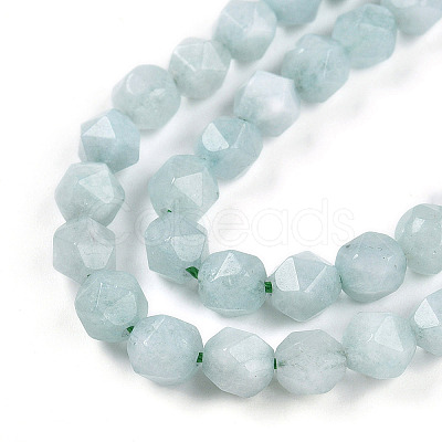 Natural Myanmar Jade/Burmese Jade Beads Strands G-T108-27A-01-1