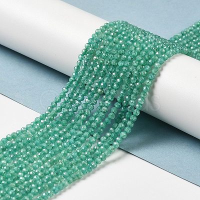 Cubic Zirconia Bead Strands ZIRC-C006-01B-03-1