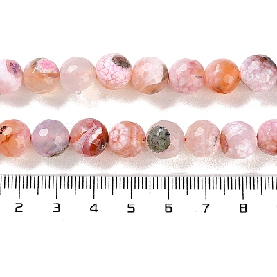 Natural Agate Beads Strands G-M437-C01-01D-1