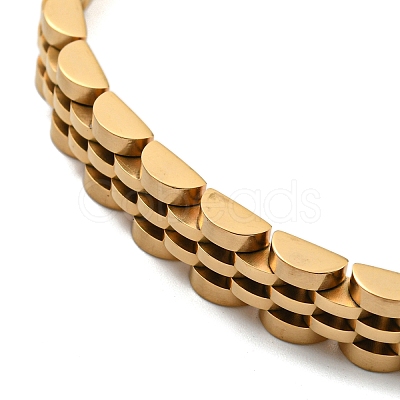 Ion Plating(IP) 304 Stainless Steel Thick Link Chain Bracelet BJEW-G649-09B-D-1