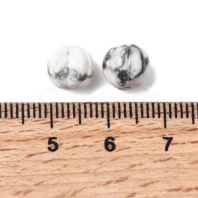 Natural Howlite Beads G-B157-02-1