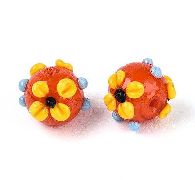 Handmade Lampwork Beads LS-LAMP-ZX003-14-03-1