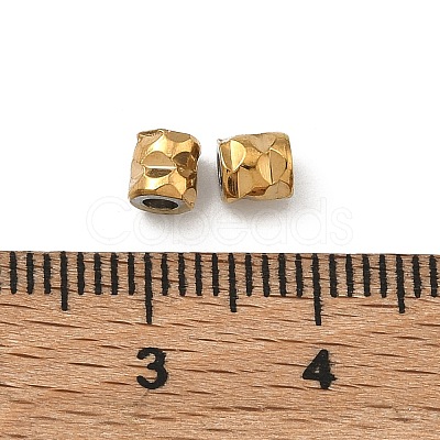 304 Stainless Steel Beads STAS-P448-06G-G-1
