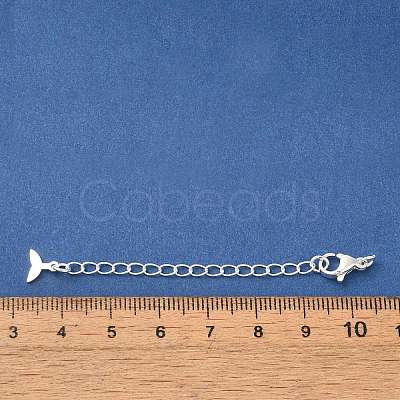 Brass Lobster Claw Clasps KK-K388-60S-1