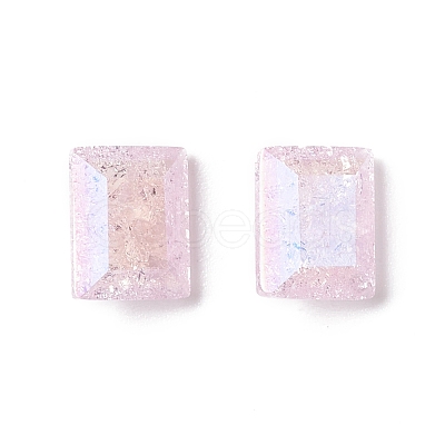 Crackle Moonlight Style K9 Glass Rhinestone Cabochons RGLA-J026-B-IO-1