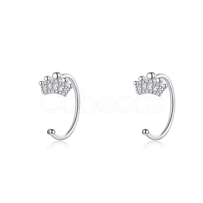 999 Fine Silver Stud Earrings FS-WG1D9DE-18-1
