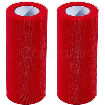 Deco Mesh Polyester Ribbons DIY-GF0013-21B-1