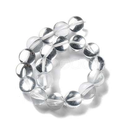 Synthetic Moonstone Beads Strands G-P528-J03-09-1