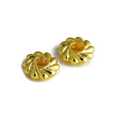 Rack Plating Zinc Alloy Beads FIND-T071-05G-02-1