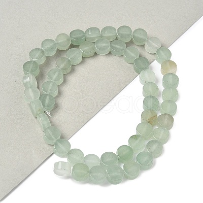 Natural Green Aventurine Beads Strands G-M454-B05-1