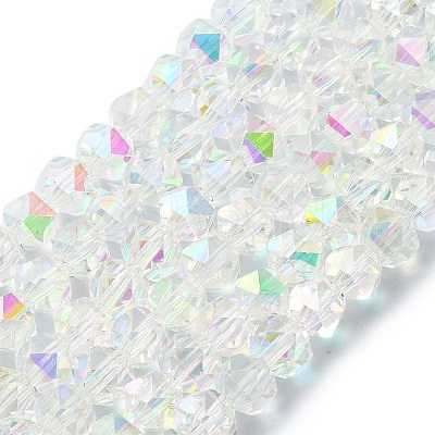 Electroplate Glass Beads EGLA-L018-B-AB04-1