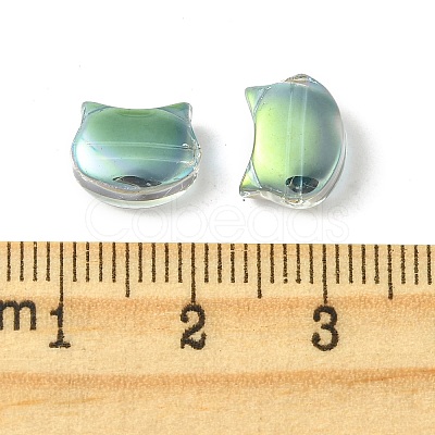 Electroplate Glass Beads EGLA-Z005-HP02-1