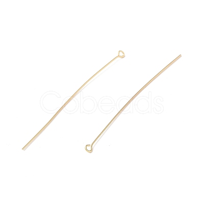 Brass Eye Pins KK-I702-49G-1