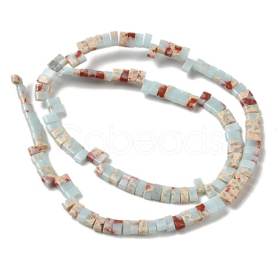 Synthetic Aqua Terra Jasper Beads Strands G-Z045-A19-01-1