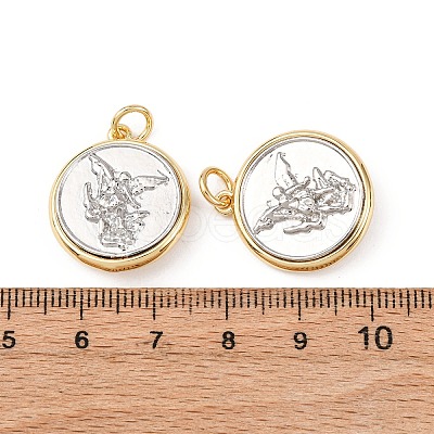 Brass Pendants KK-K408-03B-G-1