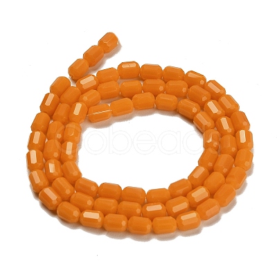Opaque Glass Beads Strands GLAA-G112-04L-1