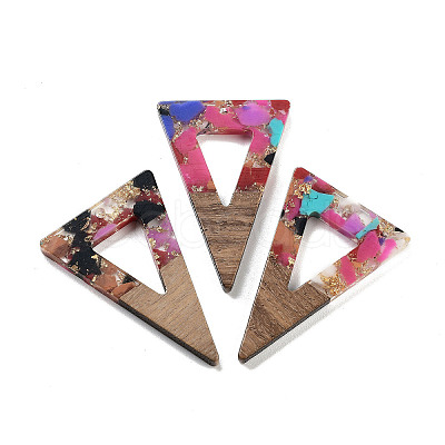Walnut Wood Pendants FIND-Z050-03H-1