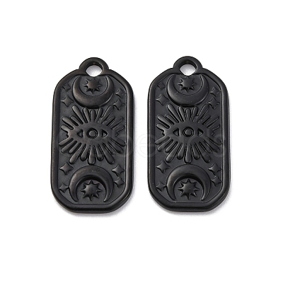 Ion Plating(IP) 304 Stainless Steel Pendants STAS-E182-10B-1
