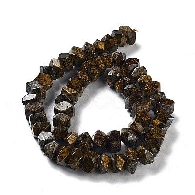 Natural Bronzite Beads Strands G-D091-A15-1