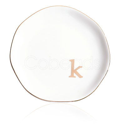 Round Ceramic Jewelry Dish AJEW-WH20067-023C-1