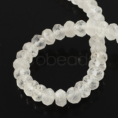 Natural Quartz Crystal Beads Strands G-R186-14-1